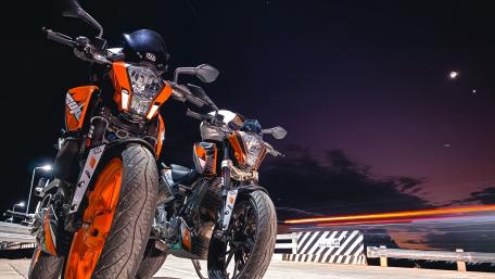 KTM Duke Night Riders wallpaper