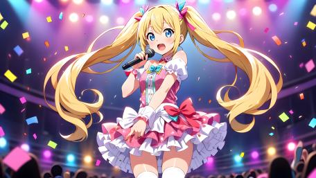 Idol On Stage wallpaper