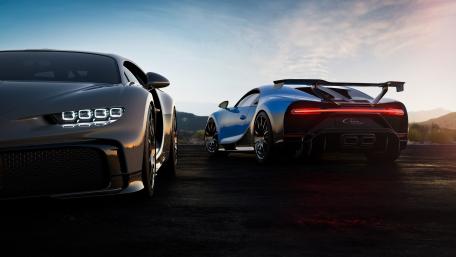 Bugatti Chiron Twin Beast Showcase wallpaper