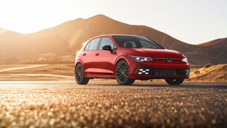 Volkswagen Golf GTI anniversary edition 2023 wallpaper