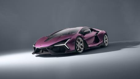 Purple Lamborghini Reventon Supercar wallpaper