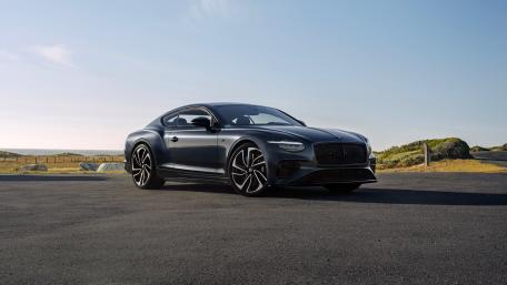Elegant Bentley Continental GT by the Coast wallpaper