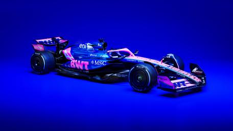 Alpine A525 Under Neon Lights wallpaper