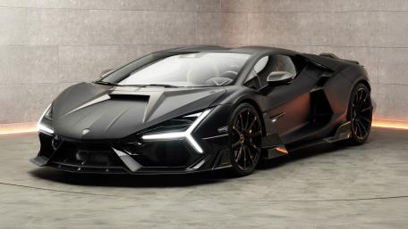 Mansory Lamborghini Revuelto In Matte Black wallpaper