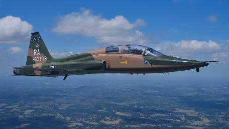 Northrop T 38 Talon Over Open Skies wallpaper