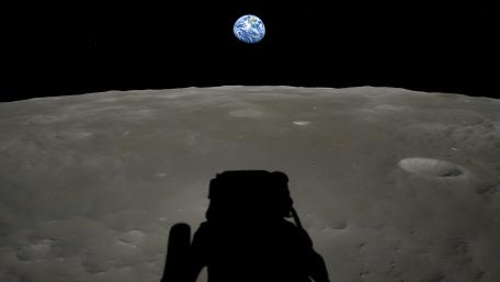 Lunar Sunrise wallpaper