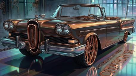 Retro Citation Convertible wallpaper