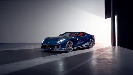 Ferrari 812 Competizione A in Dramatic Studio Light wallpaper