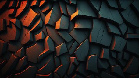 Molten Shadow Mosaic wallpaper