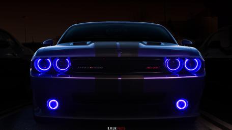 Neon Fury Challenger wallpaper