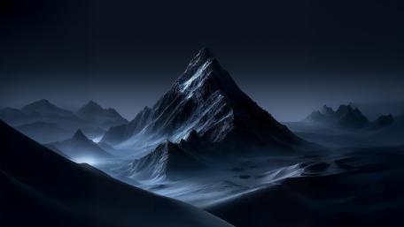 Midnight Alpine Sentinel wallpaper