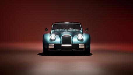 Retro Morgan SuperSport in Studio Light wallpaper