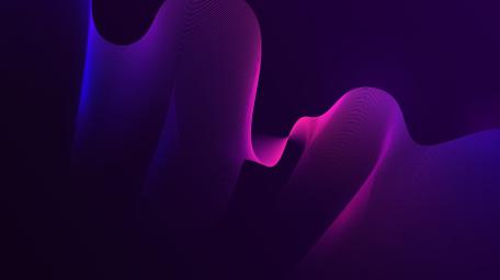Purple Wave Glow wallpaper