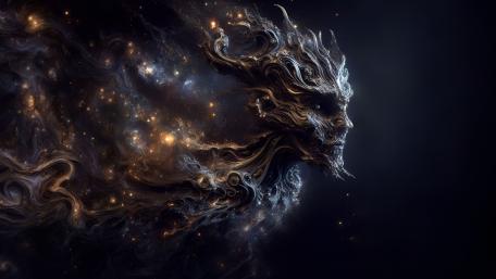 Cosmic Demon of the Void wallpaper
