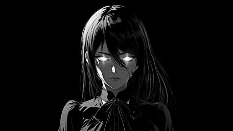 Gothic Eyes in the Dark wallpaper