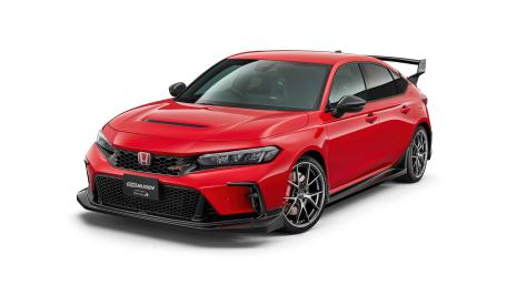 Red Honda Civic Type R Studio Showcase wallpaper