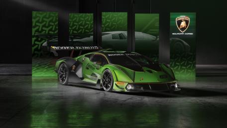 Lamborghini Essenza SCV12 Neon Showcase wallpaper