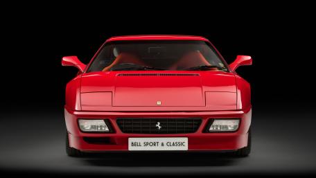 Ferrari 348 Classic Red Elegance wallpaper