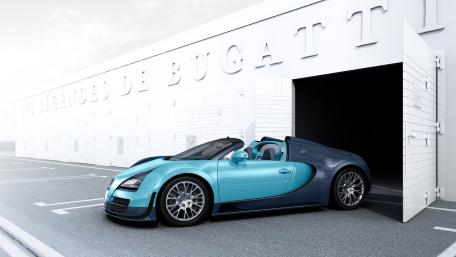 Bugatti Veyron Showcase wallpaper