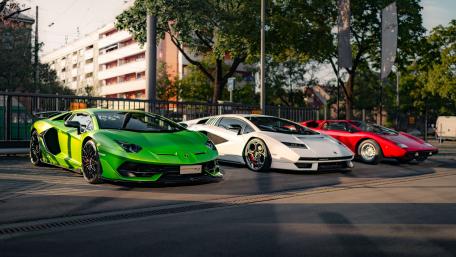 Lamborghini Aventador SVJ Trio wallpaper