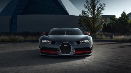 Bugatti Chiron Front View wallpaper