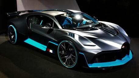 Bugatti Divo Neon Hypercar wallpaper