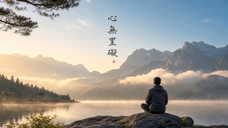 Mountain Stillness of the Mind wallpaper