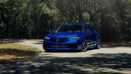 Acura Integra Type S in Forest Light wallpaper