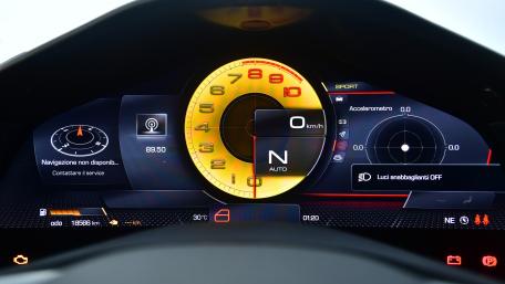 Ferrari Roma Digital Dashboard wallpaper