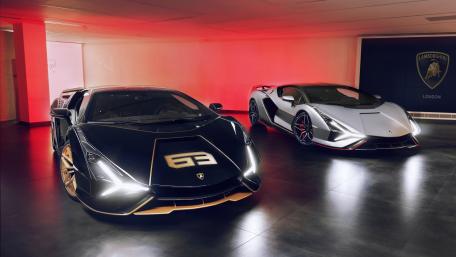 Lamborghini Sián Showcase wallpaper