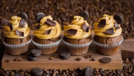 Chocolate Cupcake Delight wallpaper