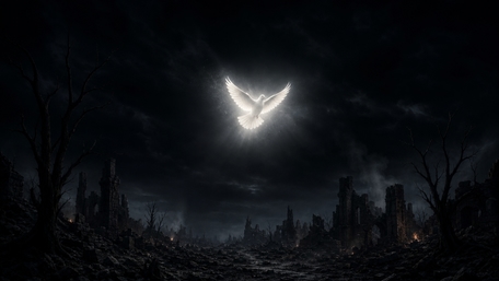 Hope Above the Ruins wallpaper