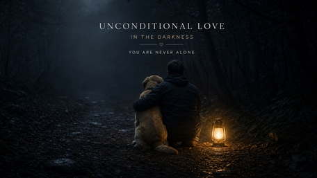 Unconditional Love in the Dark wallpaper