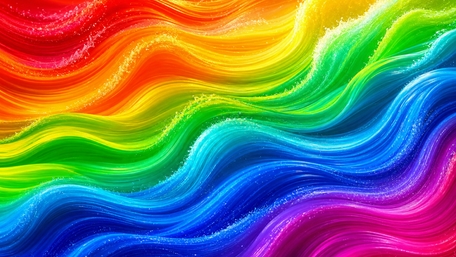 Rainbow Flow Spectrum wallpaper