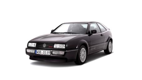 Classic Volkswagen Corrado on White wallpaper