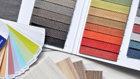Elegant Material Palette Display wallpaper