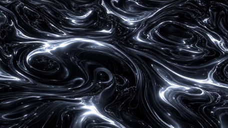 Midnight Liquid Swirls wallpaper