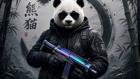 Cool Panda Operative wallpaper