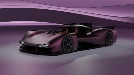 Porsche 963 Purple Hypercar wallpaper