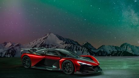 Zenvo Aurora Agil Under Aurora Skies wallpaper