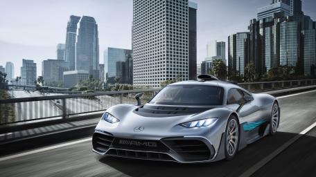 Mercedes AMG Project One City Drive wallpaper