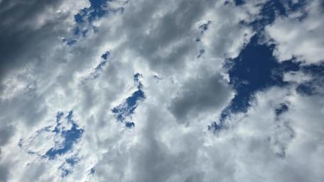 Hole In The Clouds wallpaper