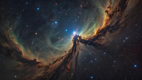 Space Cluster wallpaper