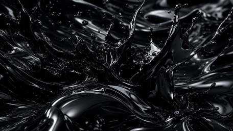 Midnight Liquid Chaos wallpaper