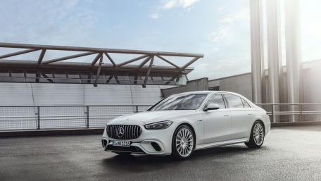Mercedes AMG S 63 E Performance Luxury Sedan wallpaper