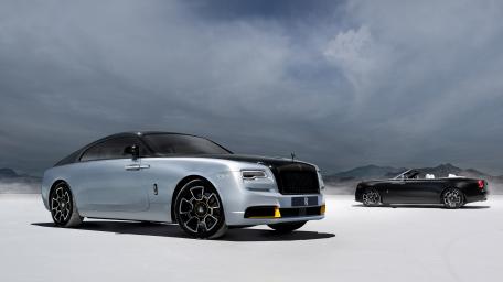 Rolls-Royce Dawn Black Badge Luxury Duo wallpaper