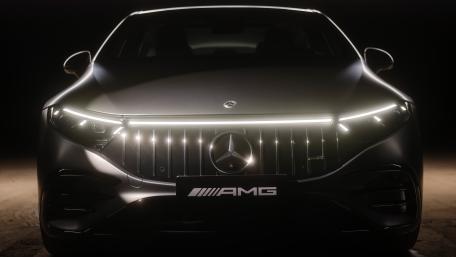 Mercedes AMG EQS Electric Sedan wallpaper