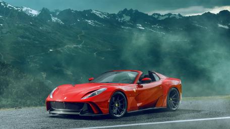 Ferrari 812 GTS N Largo Mountain Drive wallpaper