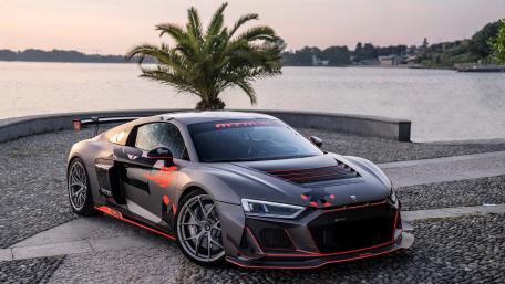 MTM Audi R8 GT4 Coastal Sunset wallpaper