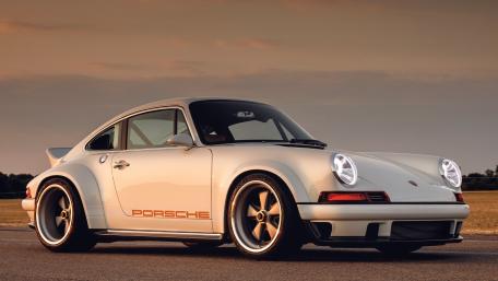 Classic Porsche 911 Sunset Drive wallpaper